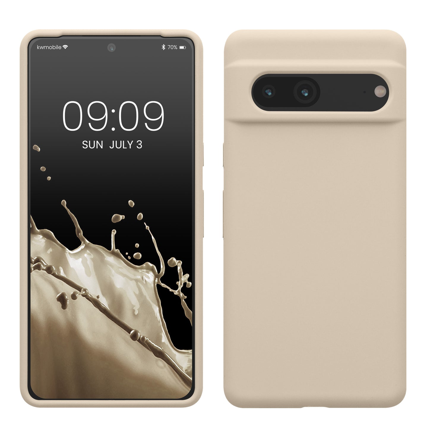 kwmobile Handyhülle für Google Pixel 7 Hülle, für Pixel 7 Case - kabelloses Laden