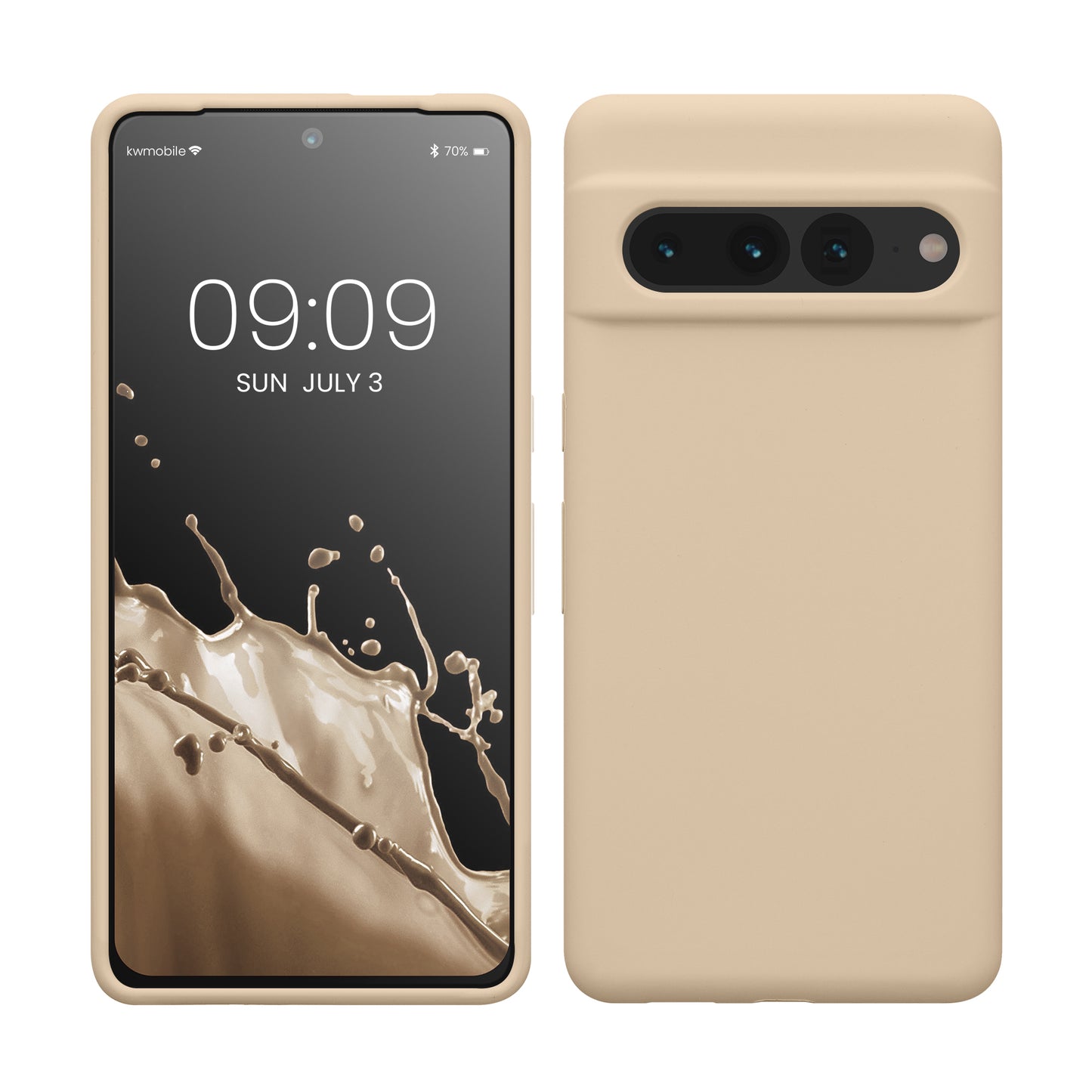 kwmobile Handyhülle für Google Pixel 7 Pro Case - kabelloses Laden