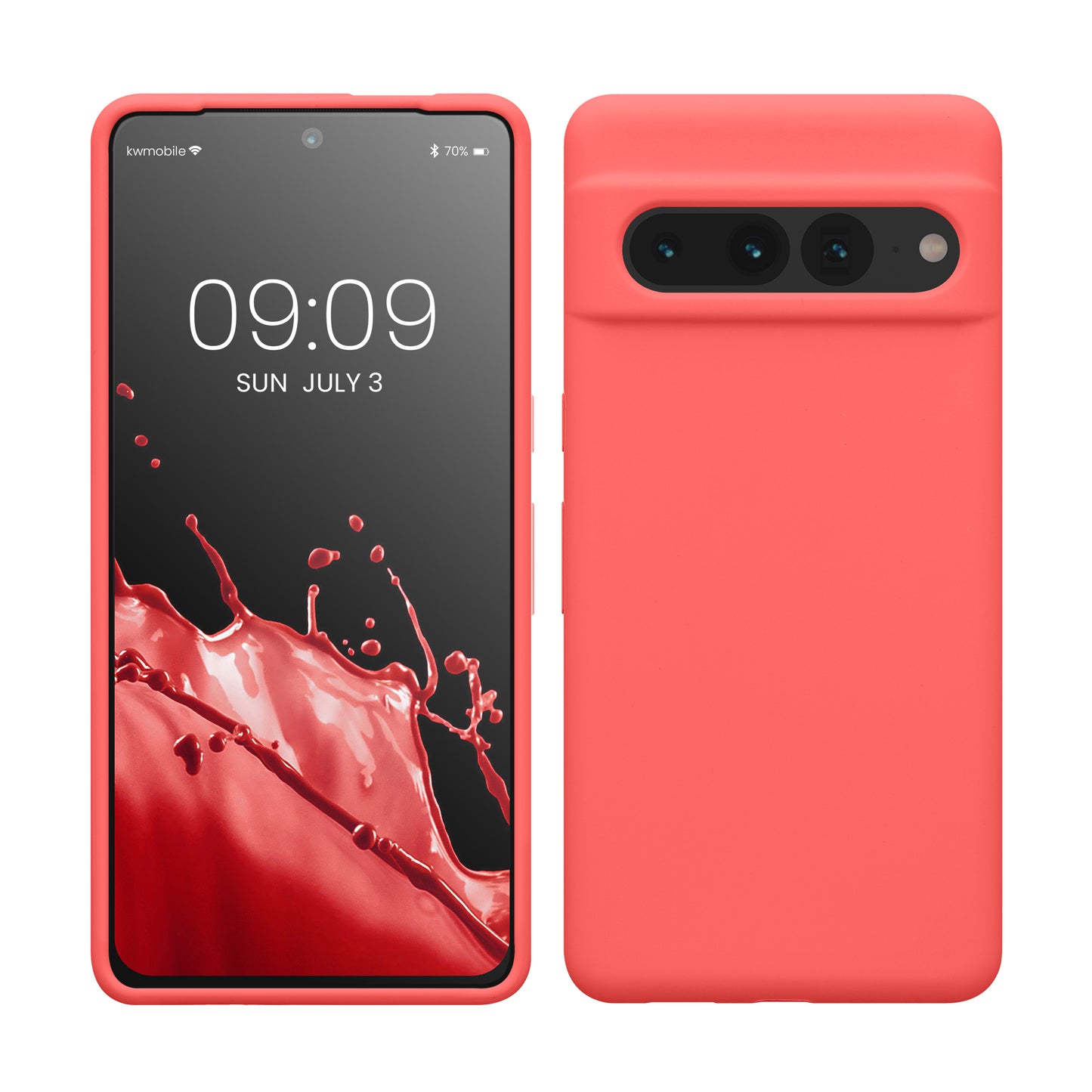 kwmobile Handyhülle für Google Pixel 7 Pro Case - kabelloses Laden