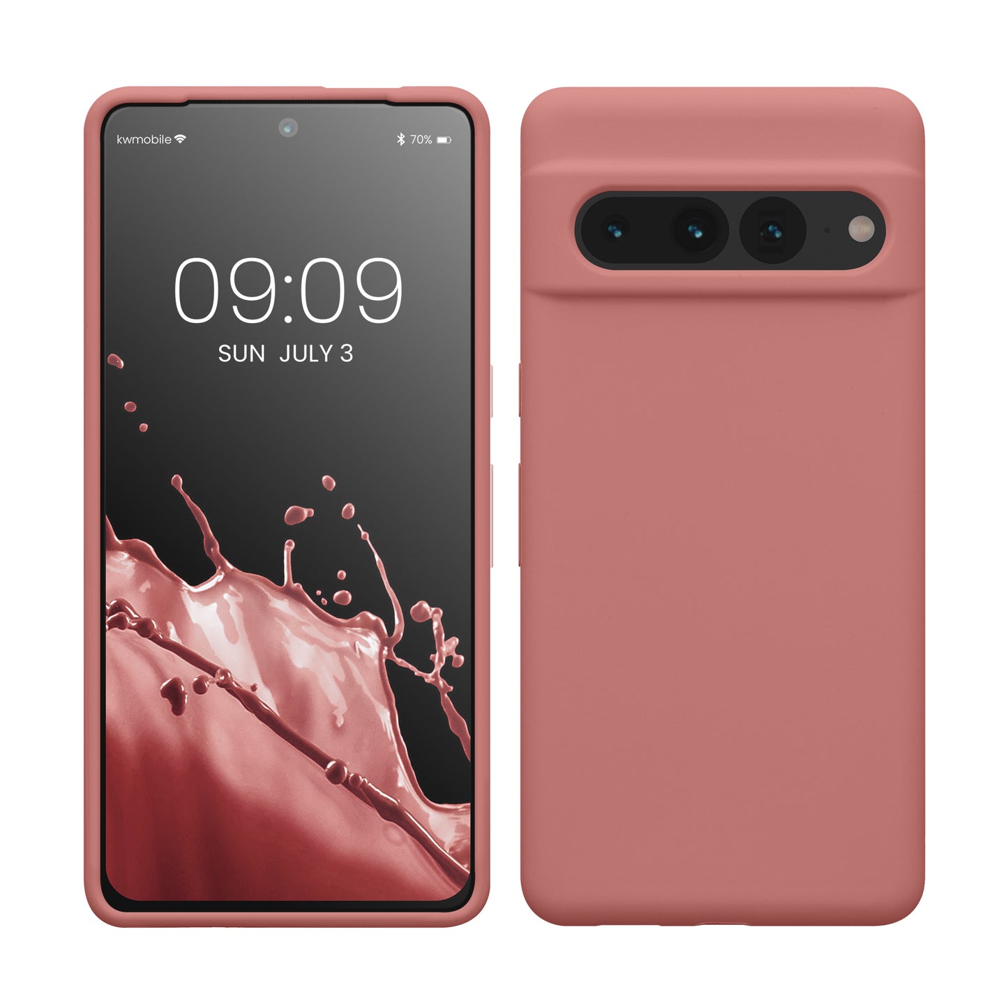 kwmobile Handyhülle für Google Pixel 7 Pro Case - kabelloses Laden
