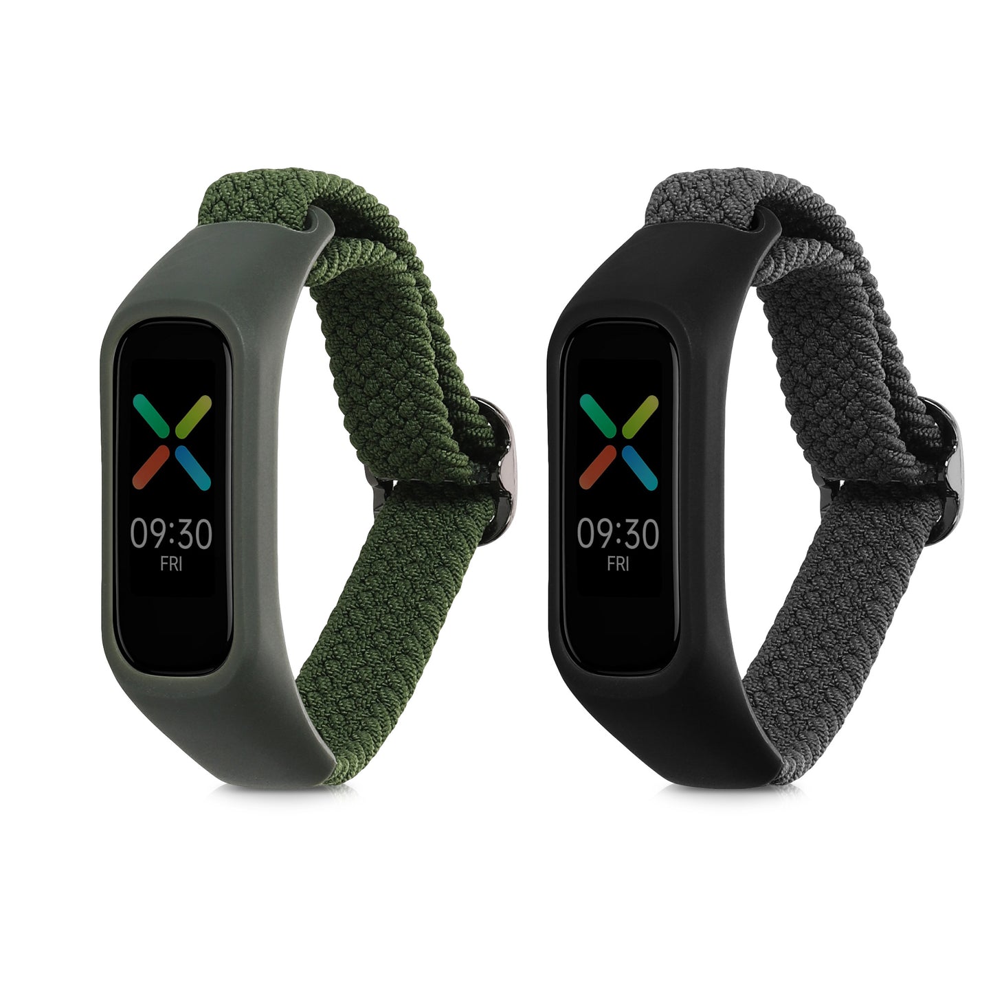 kwmobile Uhrenarmband für Oppo Band Sport Armband Fitnesstracker Band Set Ersatzarmband Smartwatch