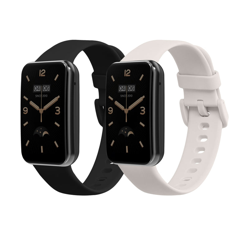 kwmobile Uhrenarmband für Xiaomi Mi Band 7 Pro Armband Fitnesstracker Band Set Ersatzarmband Smartwatch