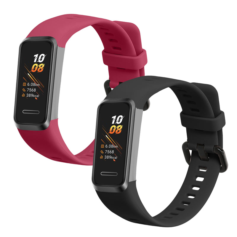 kwmobile Uhrenarmband für Huawei Band 4 Armband Fitnesstracker Band Set Ersatzarmband Smartwatch