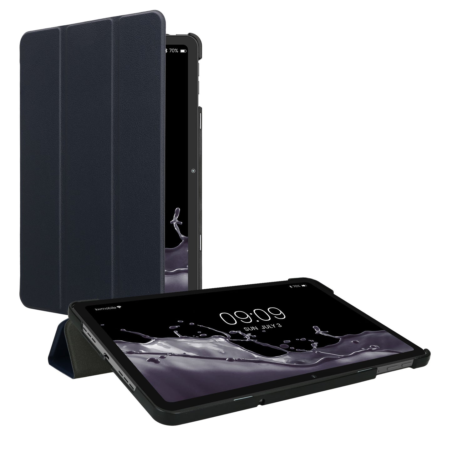 kwmobile Hülle kompatibel mit Oppo Pad Air - Smart Cover Tablet Case - Stand