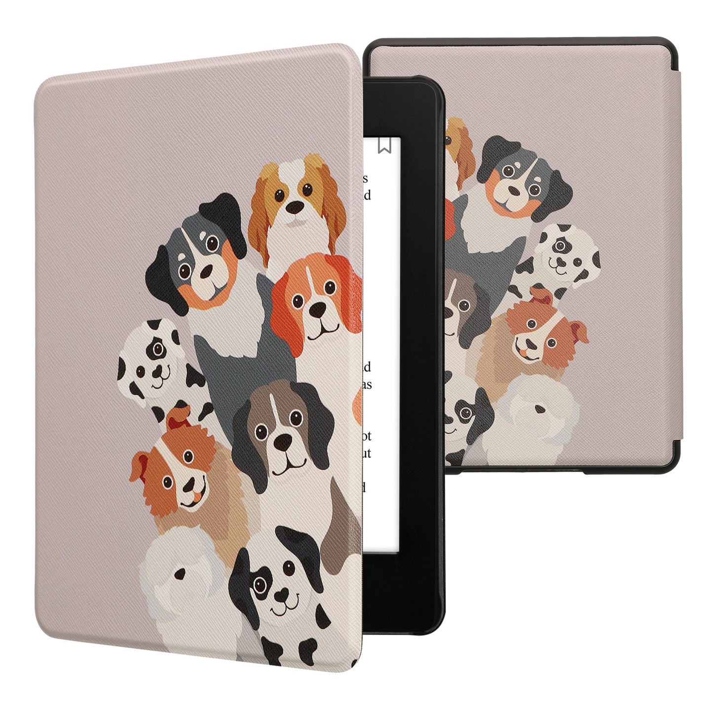 kwmobile Klapphülle kompatibel mit Amazon Kindle Paperwhite 11. Generation 2021 Hülle Flipcase mit Magnetverschluss