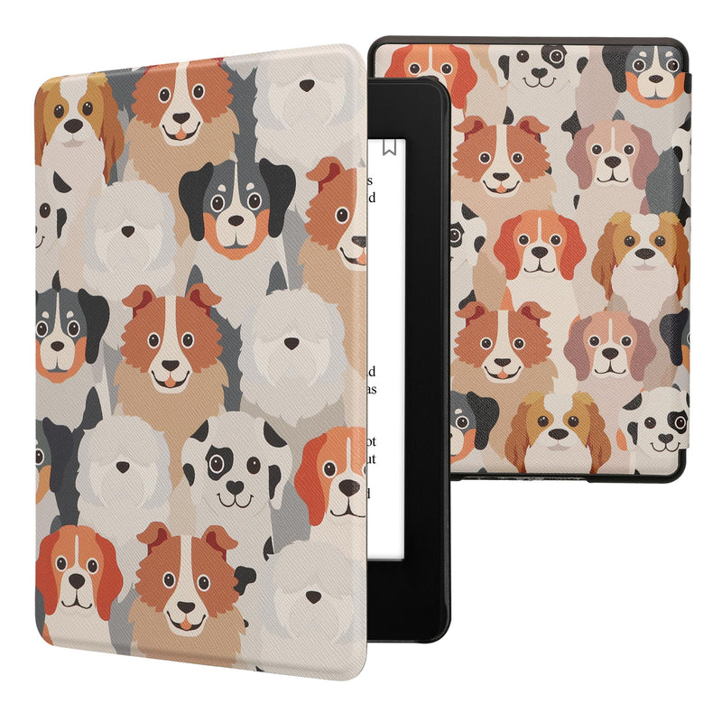 kwmobile Klapphülle kompatibel mit Amazon Kindle Paperwhite 11. Generation 2021 Hülle Flipcase mit Magnetverschluss