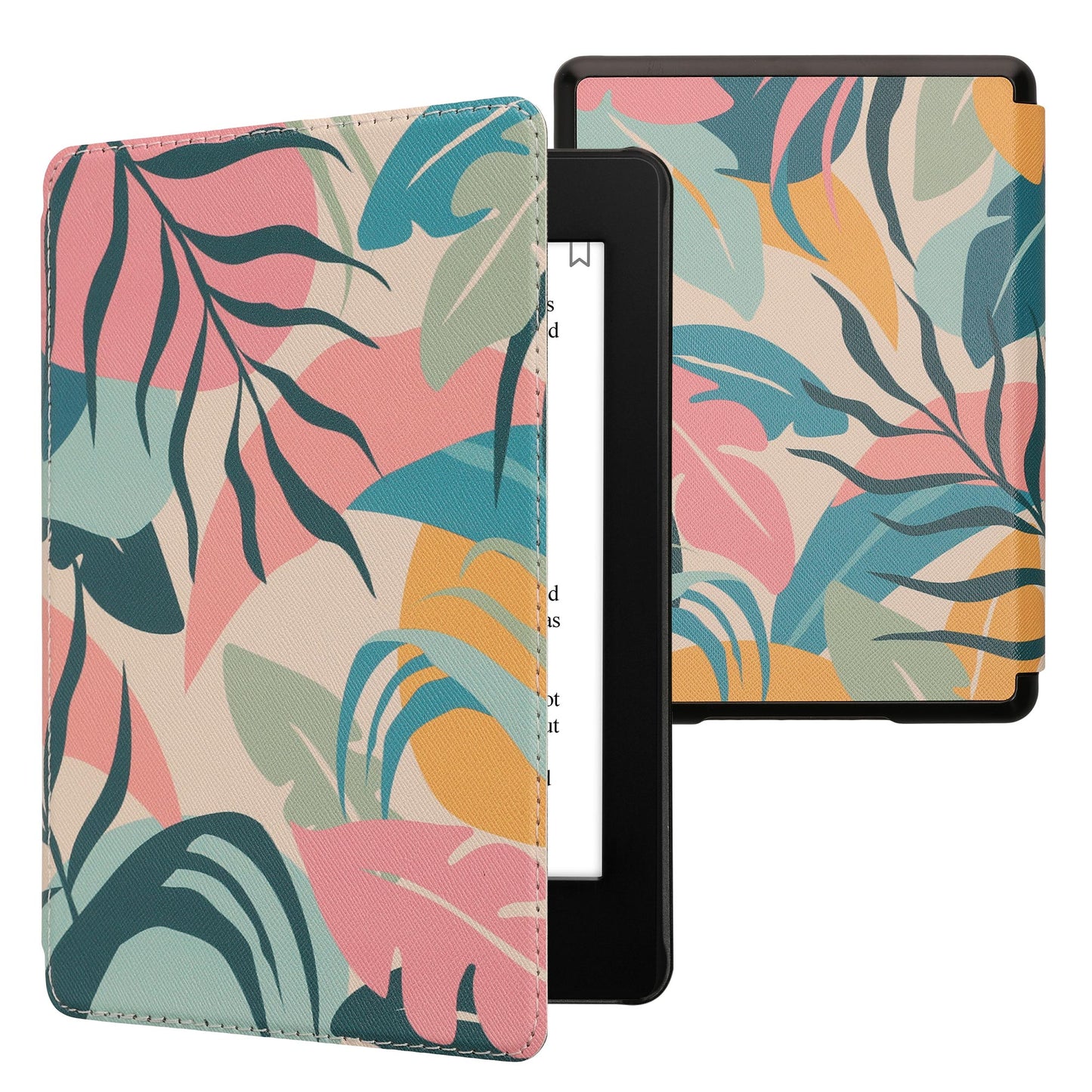 kwmobile Klapphülle kompatibel mit Amazon Kindle Paperwhite 11. Generation 2021 Hülle Flipcase mit Magnetverschluss