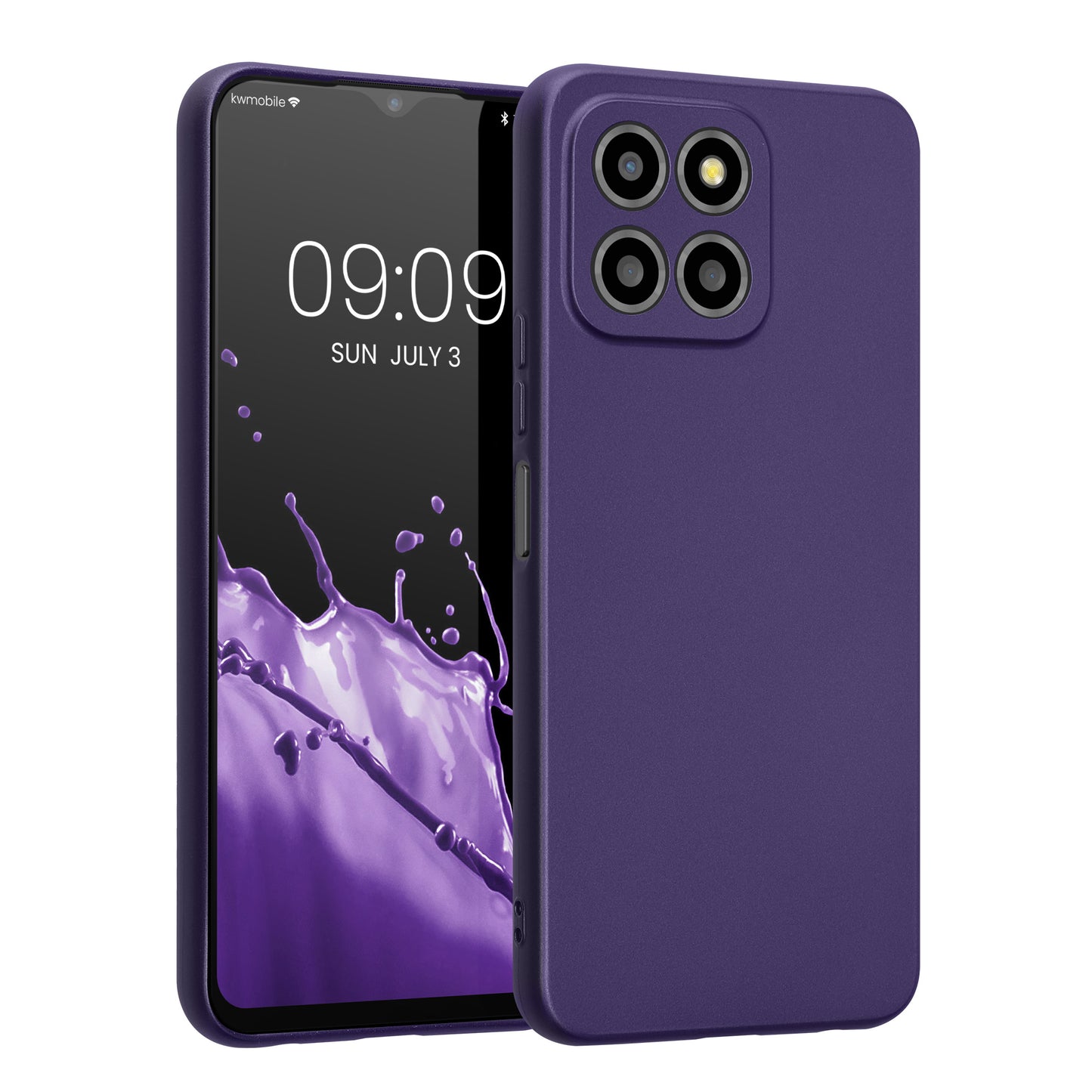 kwmobile Handyhülle für HONOR X8 5G / X6 / 70 Lite 5G Hülle - weiche Silikon Case - Schutzhülle Cover
