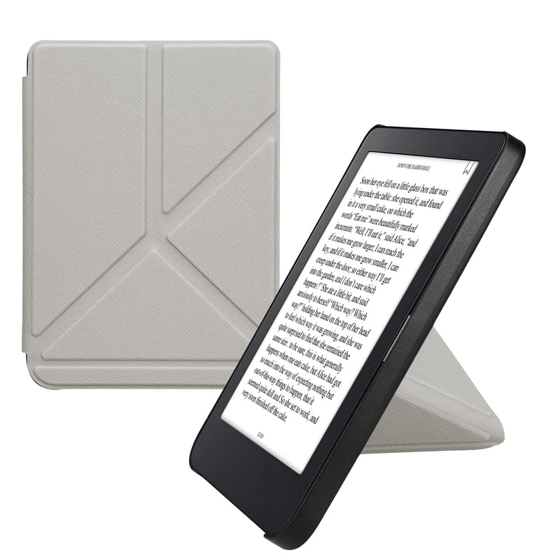 kwmobile Schutzhülle für Kobo Clara 2E / Tolino Shine 4 Hülle - eReader Klapphülle mit Auto Sleep Funktion - Cover mit Ständer