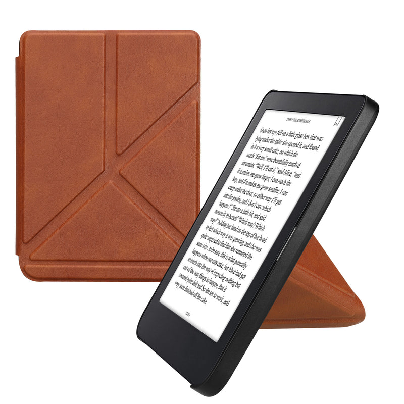 kwmobile Schutzhülle für Kobo Clara 2E / Tolino Shine 4 Hülle - eReader Klapphülle mit Auto Sleep Funktion - Cover mit Ständer