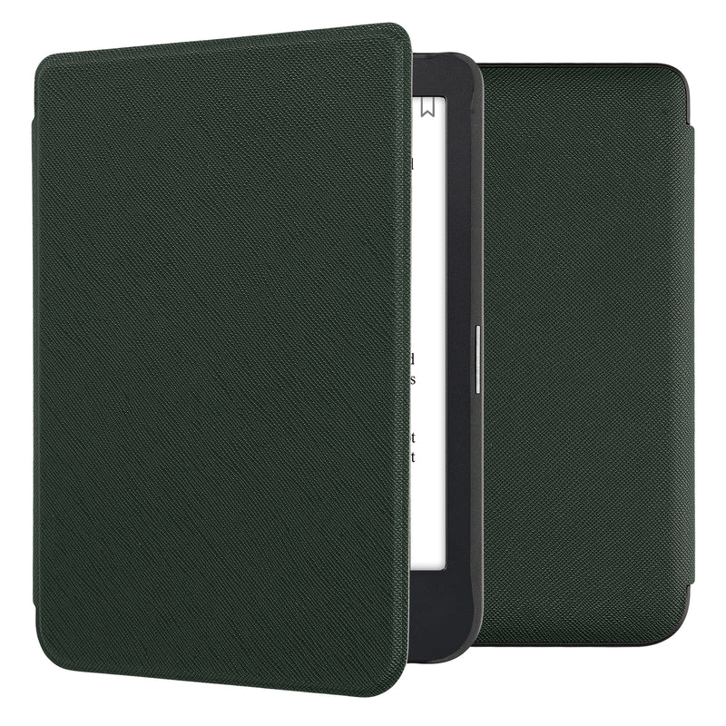 kwmobile Klapphülle kompatibel mit Kobo Clara 2E / Tolino Shine 4 Hülle - eReader Case aus Kunstleder - Cover