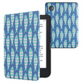 kwmobile Schutzhülle für Kobo Clara 2E / Tolino Shine 4 Hülle - eReader Flip Case mit Auto Sleep Funktion