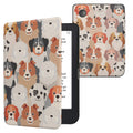 kwmobile Schutzhülle für Kobo Clara 2E / Tolino Shine 4 Hülle - eReader Flip Case mit Auto Sleep Funktion