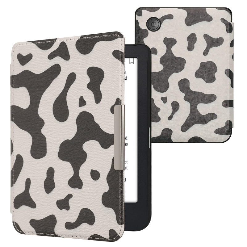 kwmobile Schutzhülle für Kobo Clara 2E / Tolino Shine 4 Hülle - eReader Flip Case mit Auto Sleep Funktion