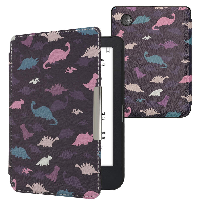 kwmobile Schutzhülle für Kobo Clara 2E / Tolino Shine 4 Hülle - eReader Flip Case mit Auto Sleep Funktion