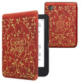 kwmobile Schutzhülle für Kobo Clara 2E / Tolino Shine 4 Hülle - eReader Flip Case mit Auto Sleep Funktion
