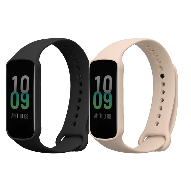 kwmobile Uhrenarmband für Amazfit Band 7 Armband Fitnesstracker Band Set Ersatzarmband Smartwatch