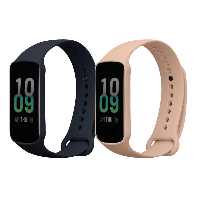 kwmobile Uhrenarmband für Amazfit Band 7 Armband Fitnesstracker Band Set Ersatzarmband Smartwatch