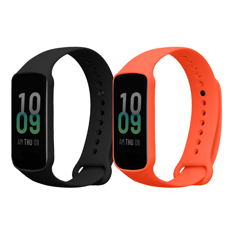 kwmobile Uhrenarmband für Amazfit Band 7 Armband Fitnesstracker Band Set Ersatzarmband Smartwatch