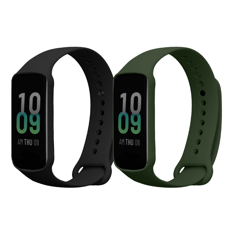 kwmobile Uhrenarmband für Amazfit Band 7 Armband Fitnesstracker Band Set Ersatzarmband Smartwatch