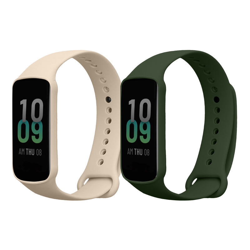 kwmobile Uhrenarmband für Amazfit Band 7 Armband Fitnesstracker Band Set Ersatzarmband Smartwatch