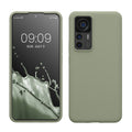 kwmobile Handyhülle für Xiaomi 12T / 12T Pro - Case Silikon - Kabelloses Laden - Schutzhülle Cover