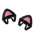 kwmobile Katzenohren Aufsatz kompatibel mit Overear Headphone Deko Accessoire für Kopfhörer Breite 2,5 bis 3,8 cm Katzenkopfhörer Set