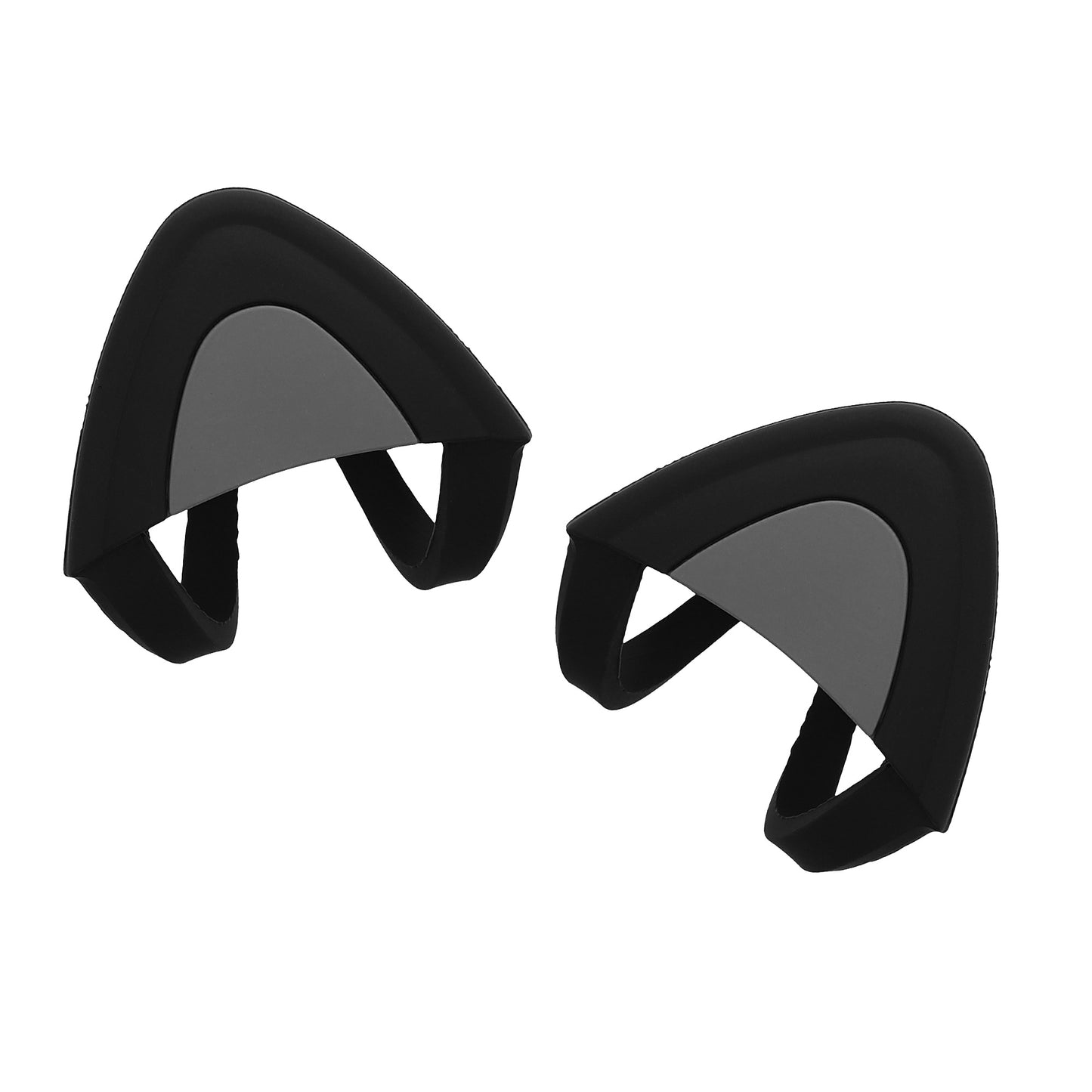 kwmobile Katzenohren Aufsatz kompatibel mit Overear Headphone Deko Accessoire für Kopfhörer Breite 2,5 bis 3,8 cm Katzenkopfhörer Set