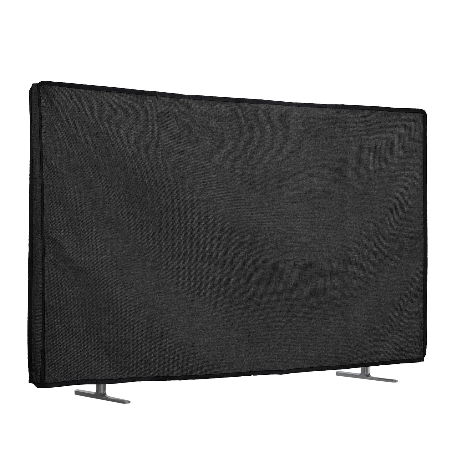 kwmobile 65" TV Abdeckung Indoor - Fernseher Hülle Bildschirmschutz Abdeckung - TV Bildschirm Staubschutzhülle - Fernsehabdeckung