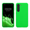 kwmobile Hülle kompatibel mit Samsung Galaxy S23 Hülle dünnes Silikon Handy Case stoßfeste Handyhülle weiche Oberfläche Kabelloses Laden