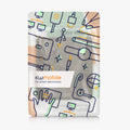 kwmobile Schutzhülle für Amazon Kindle Scribe (2022/2024) Hülle - eReader Case aus Kunstleder mit Auto Sleep Funktion - Aufgehende Sonne