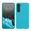 kwmobile Hülle kompatibel mit Samsung Galaxy S23 Hülle - Silikon Handyhülle - Case stoßabsorbierend flexibel - Kabelloses Laden