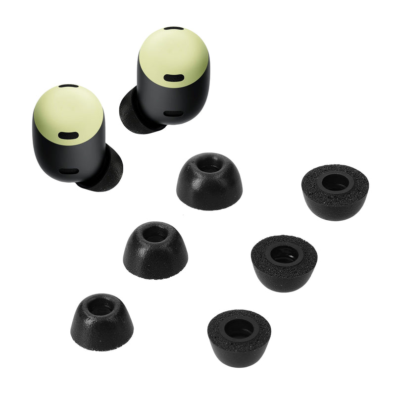 kwmobile Ersatz In Ear Kopfhörer kompatibel mit Google Pixel Buds Pro Polster Ohrstöpsel In-Ear Ohrhörer