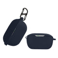kwmobile Hülle kompatibel mit JBL WAVE BUDS Hülle - Kopfhörer Case - TPU Silikon Cover - Schutzhülle in Dunkelblau Dunkelblau  