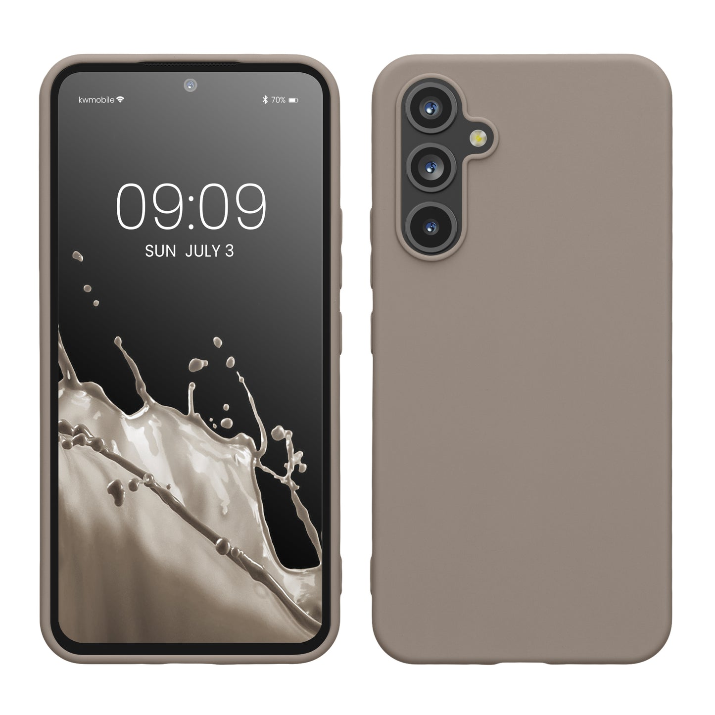 kwmobile Hülle kompatibel mit Samsung Galaxy A54 5G Hülle - Silikon Handyhülle - Schutzhülle stoßabsorbierend flexibel - Case