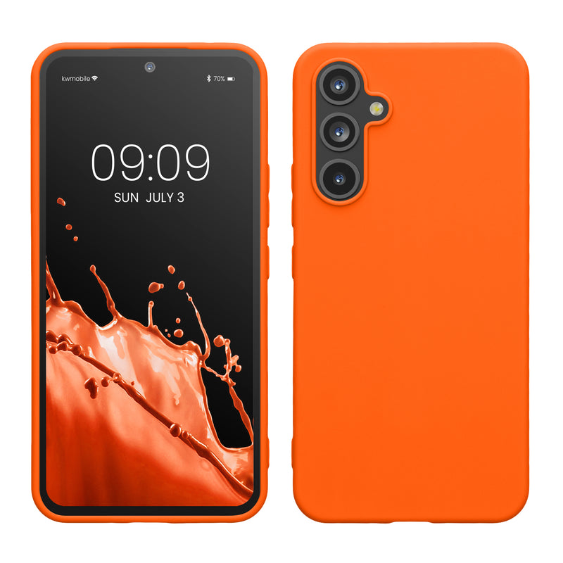 kwmobile Hülle kompatibel mit Samsung Galaxy A54 5G Hülle - Silikon Handyhülle - Schutzhülle stoßabsorbierend flexibel - Case