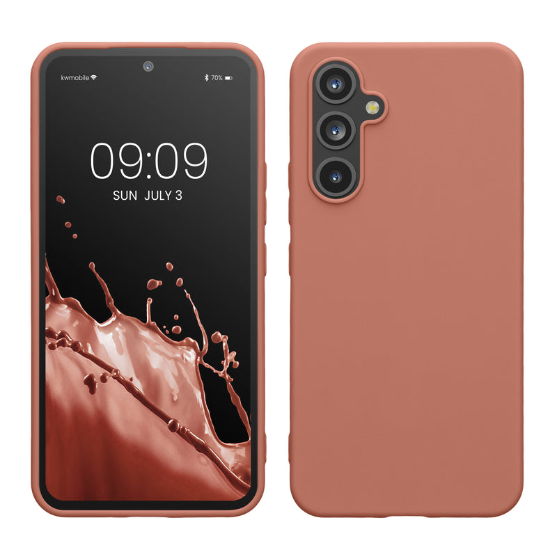 kwmobile Hülle kompatibel mit Samsung Galaxy A54 5G Hülle - Silikon Handyhülle - Schutzhülle stoßabsorbierend flexibel - Case