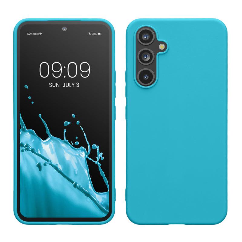 kwmobile Hülle kompatibel mit Samsung Galaxy A54 5G Hülle - Silikon Handyhülle - Schutzhülle stoßabsorbierend flexibel - Case