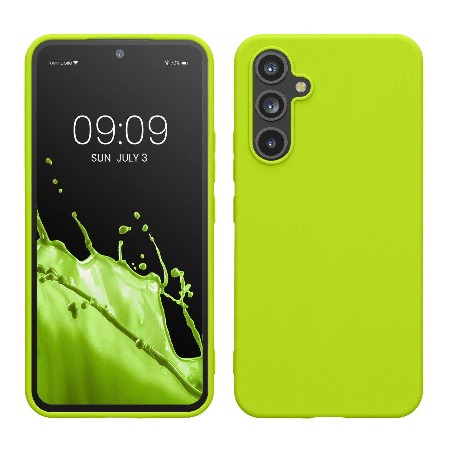kwmobile Hülle kompatibel mit Samsung Galaxy A54 5G Hülle - Silikon Handyhülle - Schutzhülle stoßabsorbierend flexibel - Case