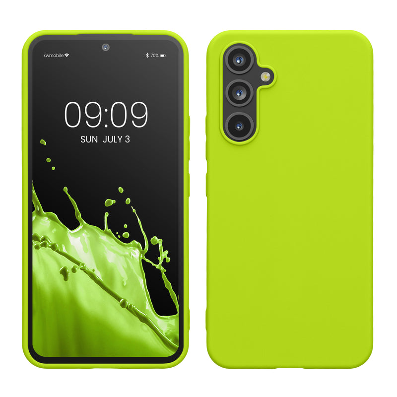 kwmobile Hülle kompatibel mit Samsung Galaxy A54 5G Hülle - Silikon Handyhülle - Schutzhülle stoßabsorbierend flexibel - Case