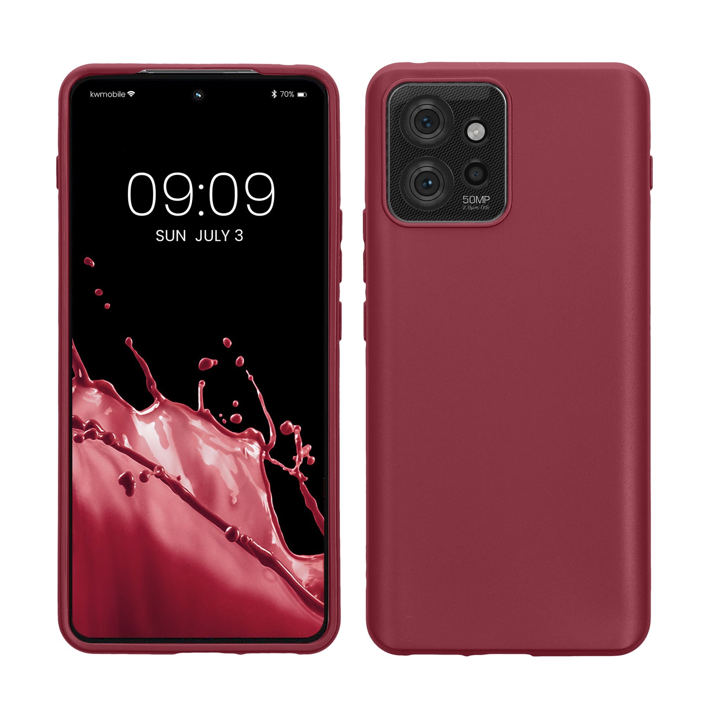 kwmobile Handyhülle für Motorola ThinkPhone Hülle Kabelloses Laden Schutzhülle Cover