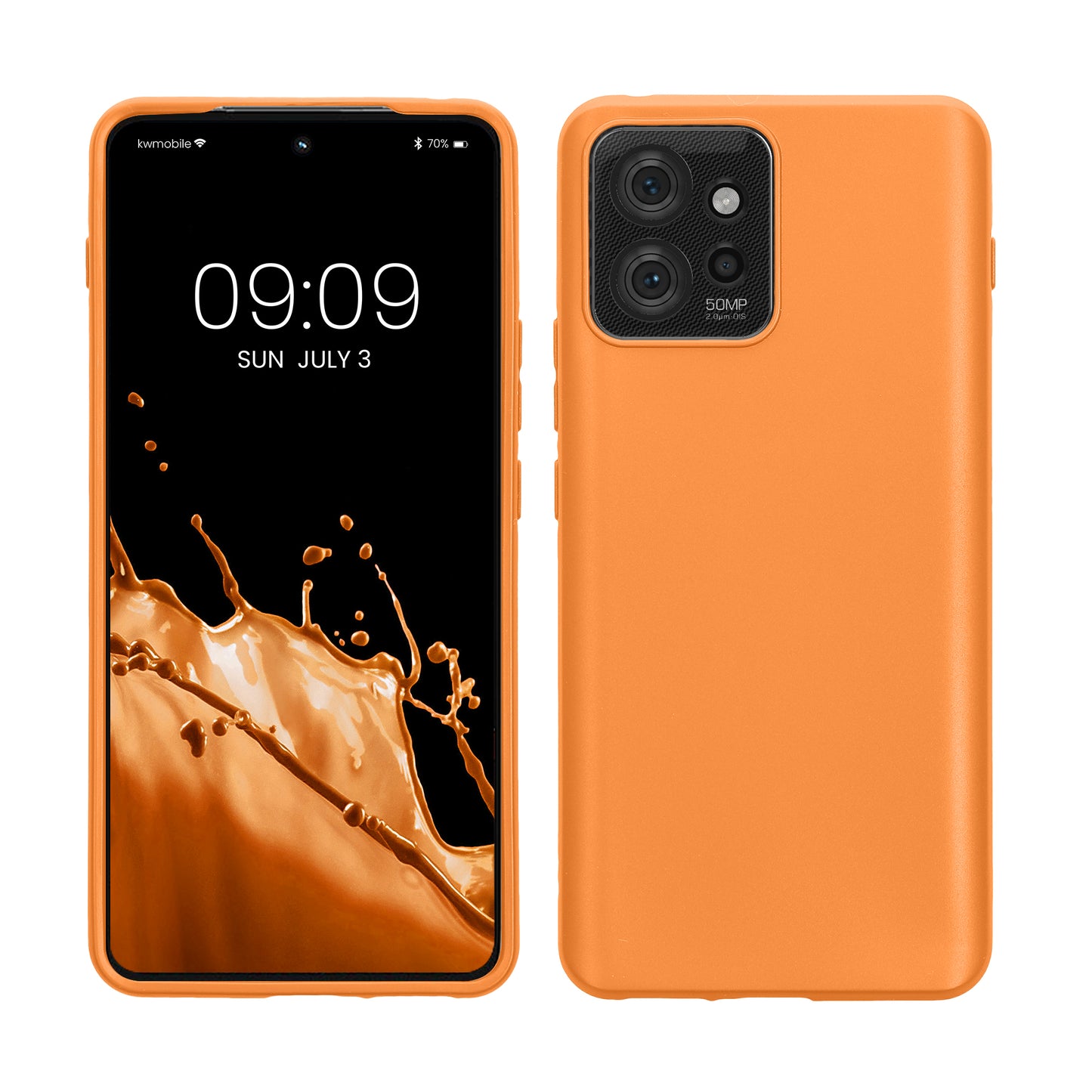 kwmobile Handyhülle für Motorola ThinkPhone Hülle Kabelloses Laden Schutzhülle Cover