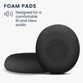 kwmobile Ohr Polster für Jabra Evolve 2 75 Ohrpolster Ersatz Kopfhörer Ersatzteile Over Ear Headphones
