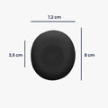 kwmobile Ohr Polster für Jabra Evolve 2 75 Ohrpolster Ersatz Kopfhörer Ersatzteile Over Ear Headphones