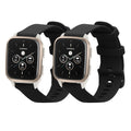 kwmobile Uhrenarmband für Garmin Venu Sq 2 Music / Sq 2 / Vivoactive 6 / Vivoactive 5 Armband Fitnesstracker Band Set Ersatzarmband Smartwatch