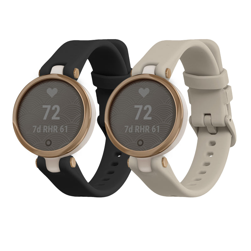 kwmobile Uhrenarmband für Garmin Lily Sport Armband Fitnesstracker Band Set Ersatzarmband Smartwatch