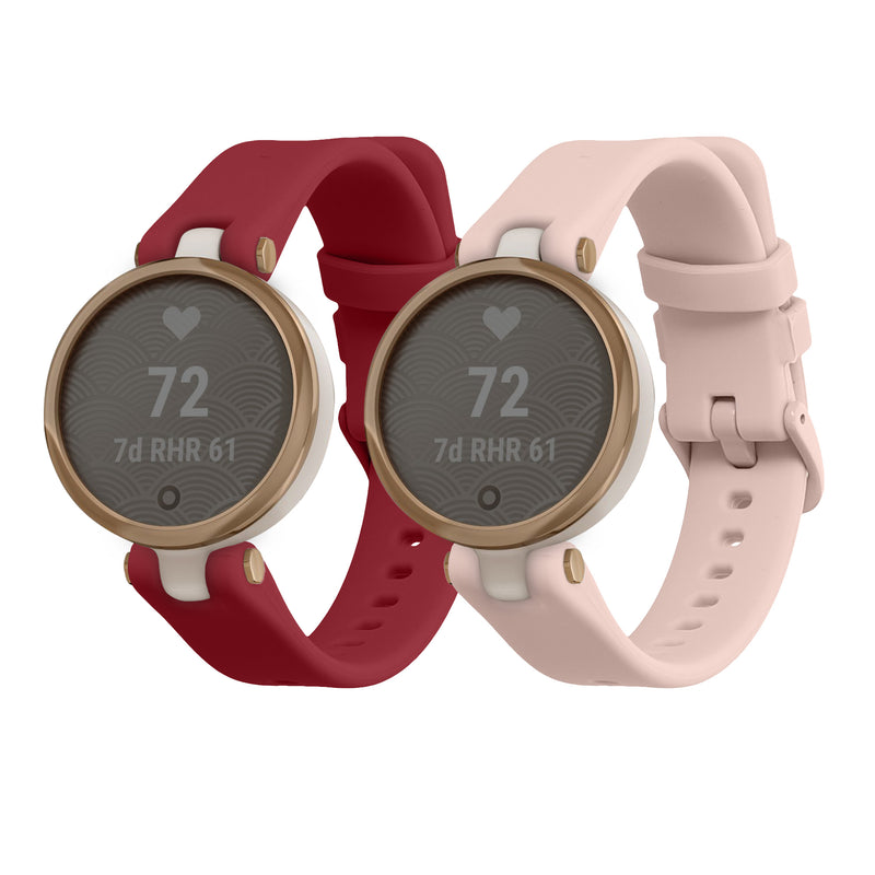 kwmobile Uhrenarmband für Garmin Lily Sport Armband Fitnesstracker Band Set Ersatzarmband Smartwatch