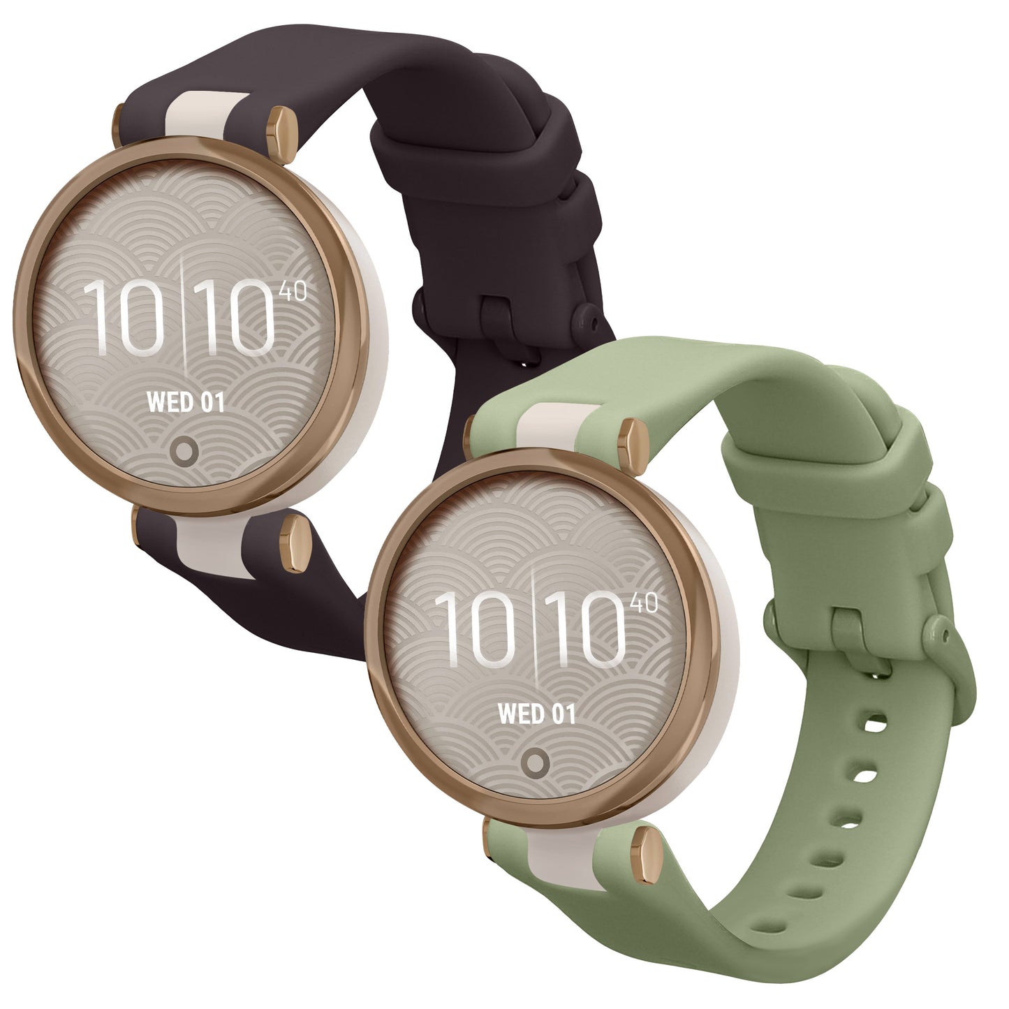 kwmobile Uhrenarmband für Garmin Lily Sport Armband Fitnesstracker Band Set Ersatzarmband Smartwatch