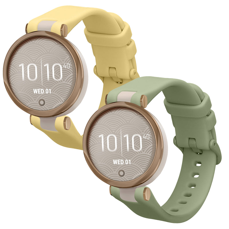 kwmobile Uhrenarmband für Garmin Lily Sport Armband Fitnesstracker Band Set Ersatzarmband Smartwatch