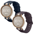 kwmobile Uhrenarmband für Garmin Lily Sport Armband Fitnesstracker Band Set Ersatzarmband Smartwatch